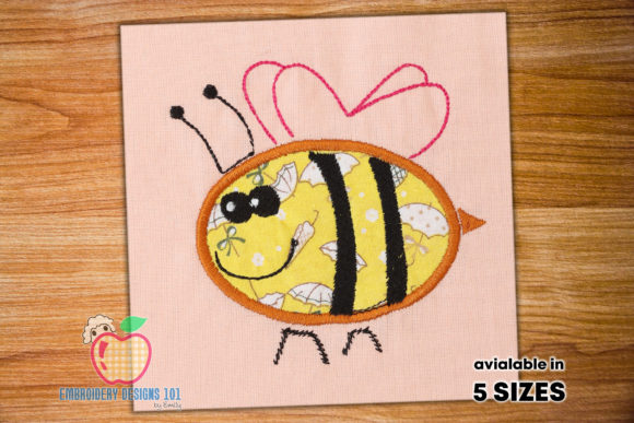 Honey Bee Applique Review for Personalized Gifts