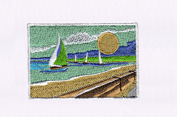 Picturesque Ships Embroidery Design Review