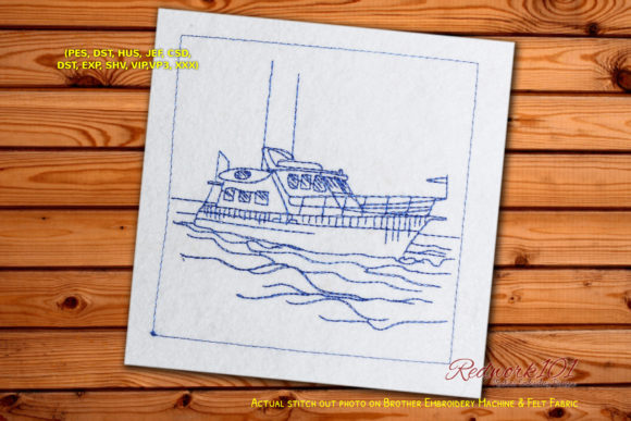 Trawler Boat Redwork Design Review